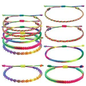 Braided Nylon Thread Cord Bracelets