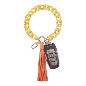 Chain Link Wristlet Keychain