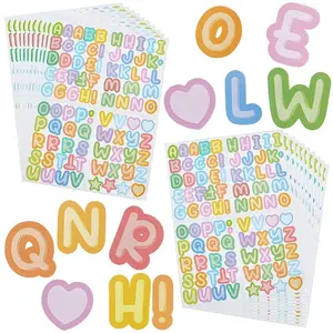 20 Sheets Vinyl Self-adhesive Picture Stickers