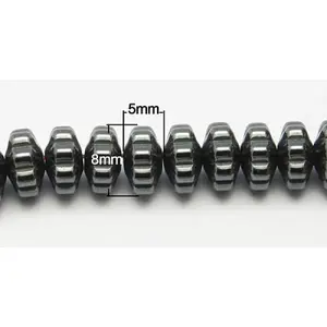 Non-Magnetic Synthetic Hematite Beads Strands