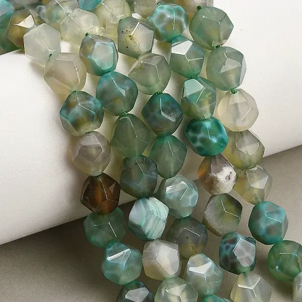 Natural Agate(Dyed & Heated) Beads Strands