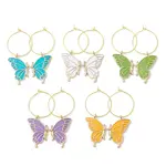 Alloy Enamel Wine Glass Charms