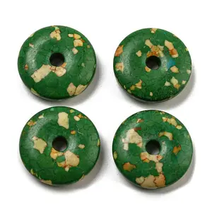 Dyed Synthetic Turquoise Pendants