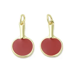 Brass Enamel Pendants