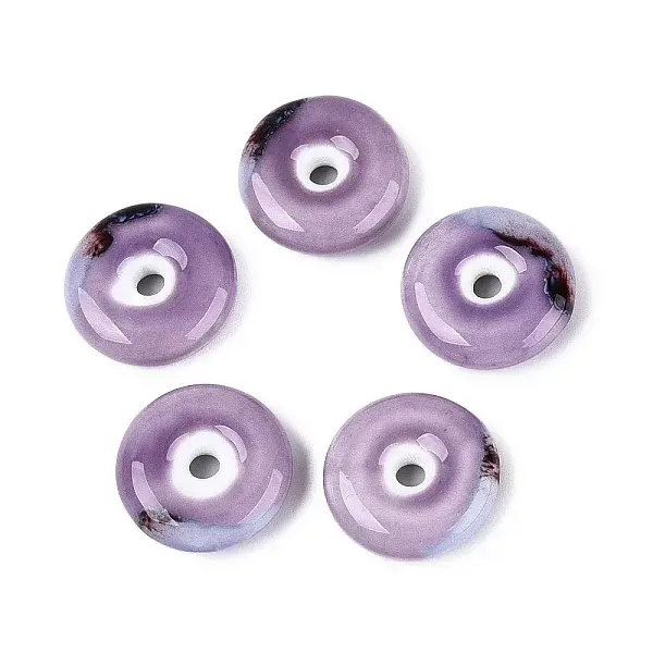 Vintage Handmade Porcelain Beads