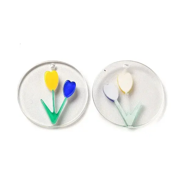 Transparent Acrylic Pendants