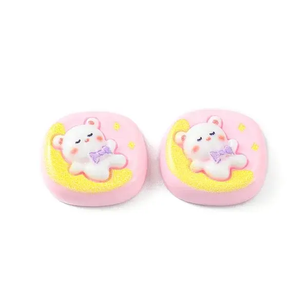 Opaque Cute Cartoon Resin Cabochons
