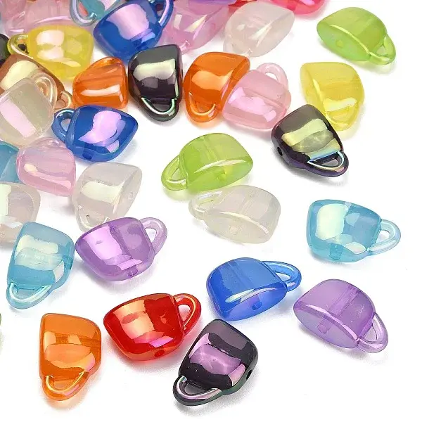 Plating Transparent Acrylic Beads