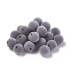 Flocky Acrylic Beads