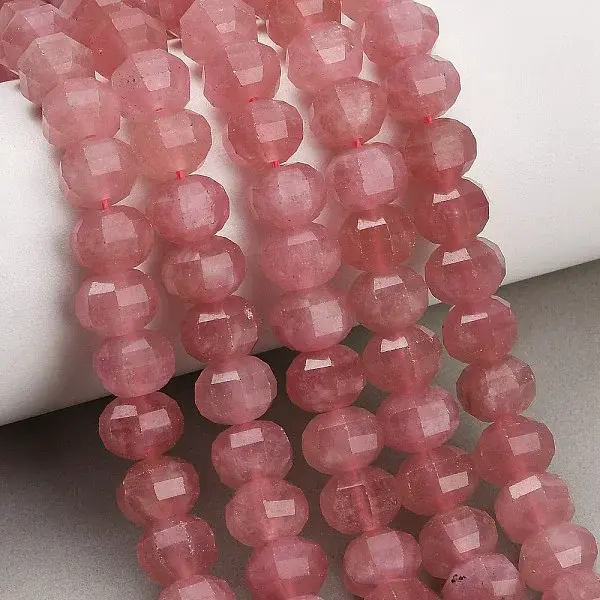 Dyed Natural White Jade Beads Strands