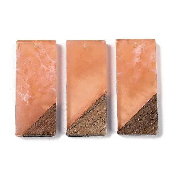 Resin & Wood Pendants