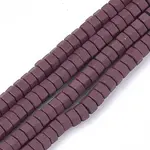 Spray Painted Non-magnetic Synthetic Hematite Beads Strands