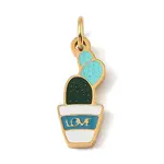 304 Stainless Steel with Enamel Pendants