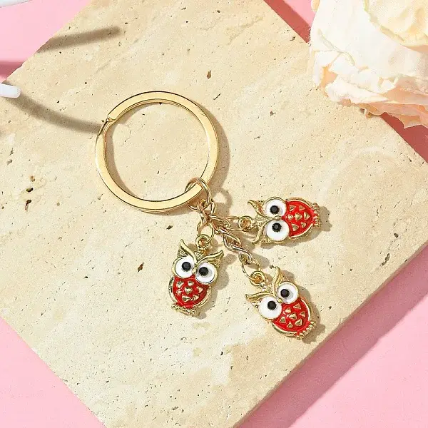 Alloy Enamel Keychain