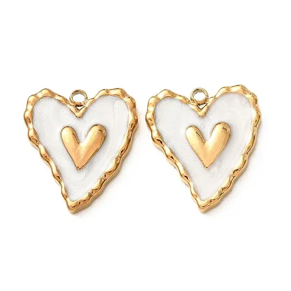 304 Stainless Steel Enamel Pendants