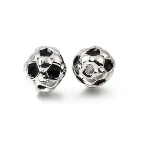 Brass Enamel Beads