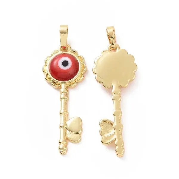 Handmade Evil Eye Lampwork Pendants