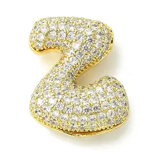 Rack Plating Brass Cubic Zirconia Pendants