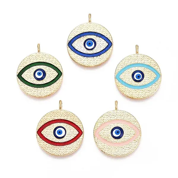 Alloy Enamel Pendants