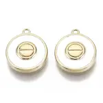 Brass Enamel Charms