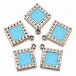 UV Plating Acrylic Pendant Rhinestone Settings