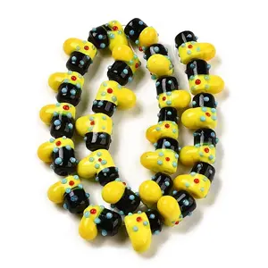 Handmade Lampwork Bumpy Beads Strands