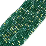 Electroplate Glass Beads Strands