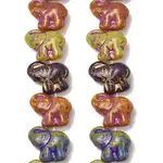 Painted Glass Beads Strands
