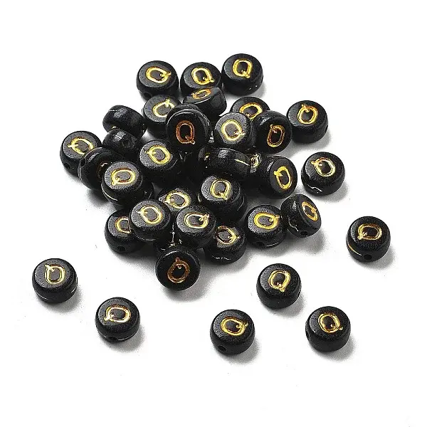 Plating Opaque Acrylic Beads