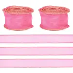 2 Rolls Polyester Mesh Ribbons