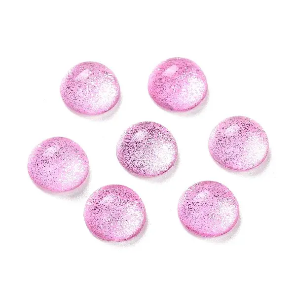 Electroplate Glass Cabochons