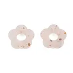 Marbled Stone Style Opaque Acrylic Beads