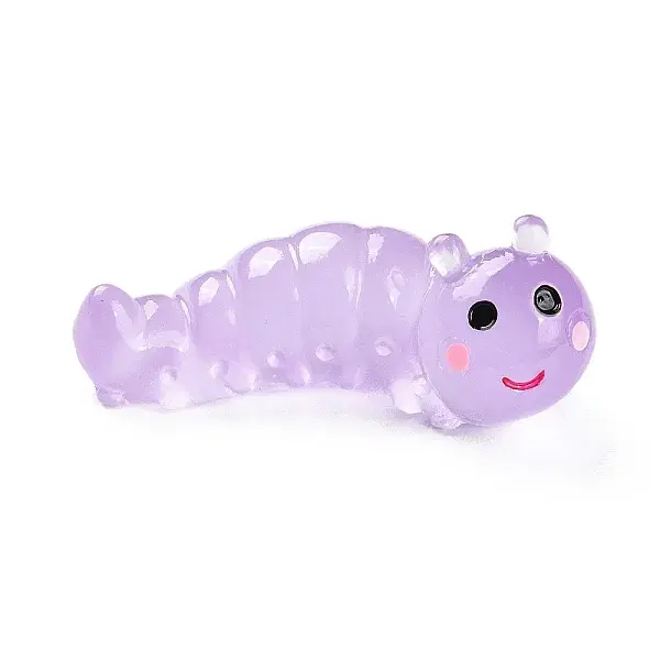 Luminous Resin Worm Ornament