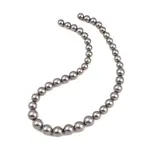 Electroplated Glass Pearl Graduated Beads Strands