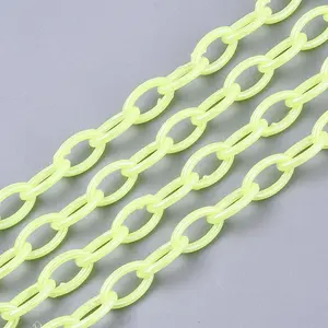 Acrylic Opaque Cable Chains