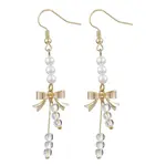 Shell Pearl Dangle Earrings