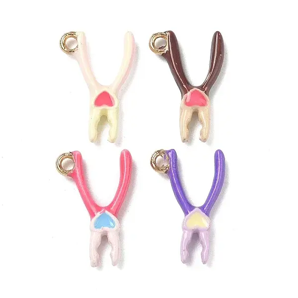 Alloy Enamel Pendants