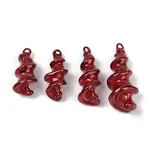 Spray Painted Natural Trochus Shell Pendants