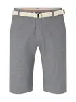 TOM TAILOR Chino nohavice  sivá / biela