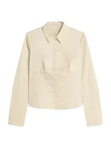 Bershka Blúzka  piesková