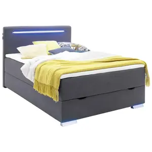 Boxxx POSTEL BOXSPRING, 140/200 cm, antracitová