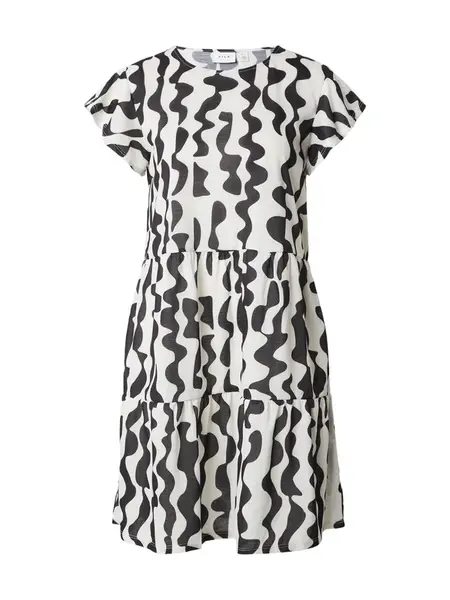 VILA Letné šaty 'VISUN'  nebielená / čierna