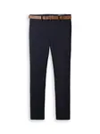 TOM TAILOR DENIM Chino nohavice  tmavomodrá
