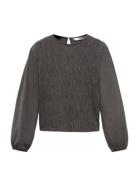 MANGO KIDS Tričko 'BUMBLE'  antracitová