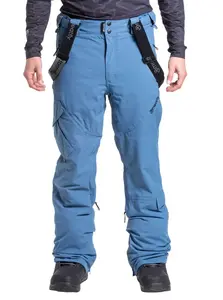 Meatfly pánské SNB & SKI kalhoty Ghost Slate Blue | Modrá | Velikost XL