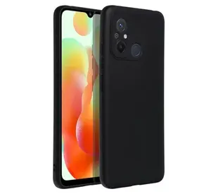 Zadní kryt Forcell SOFT pro Xiaomi Redmi Note 12 4G, černá