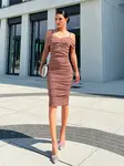 Edoti GEORGINIA midi dress DL