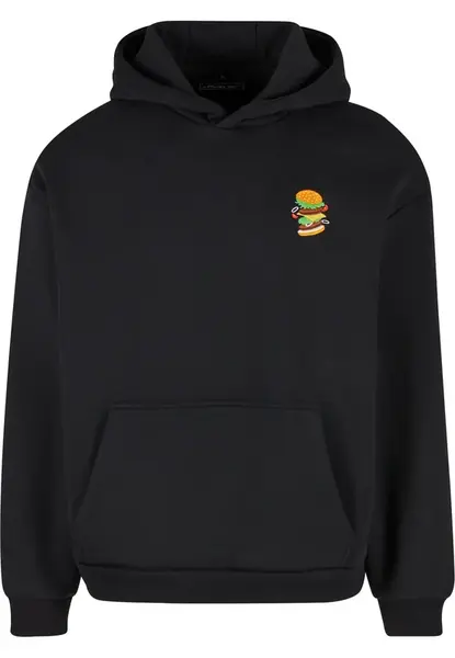 Miss Tee Mikina 'Burger'  čierna