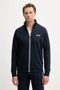 BOSS mikina na zips pánska bavlnená Authentic Jacket Z