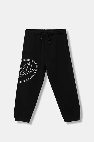 Dětské bavlněné tepláky Diesel PCIRCLE TROUSERS